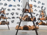 Installation view: Barthélémy Toguo: Urban Requiem, Galerie Lelong & Co., New York, 2019. © Barthélémy Toguo. Courtesy Galerie Lelong & Co., New York.