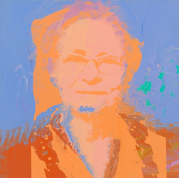 Andy Warhol, <em>Portrait of Julia Warhola</em>, 1974. Acrylic and silkscreen ink on canvas 40 x 40 inches. © 2019 The Andy Warhol Foundation for the Visual Arts, Inc. / Licensed by Artists Rights Society (ARS), New York. Photo: Tim Nighswander