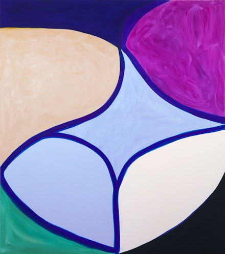 Marina Adams, <em>Another Kind of Memory</em>, 2019. Acrylic on linen, 88 x 78 inches. Courtesy the artist and Salon 94, New York.