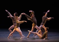 New York City Ballet in the premiere of Pam Tanowitz’s<em> Bartók Ballet</em>. Photo: Erin Baiano.