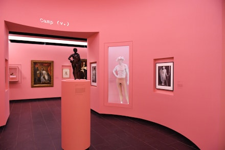 Installation view: Camp: Notes on Fashion, The Metropolitan Museum of Art, New York, 2019. Courtesy the Metropolitan Museum of Art, BFA.com/Zach Hilty.