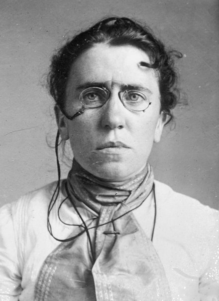 Emma Goldman, 1911. George Grantham Bain Collection, Library of Congress.