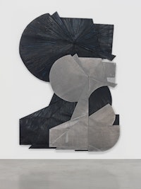 Wyatt Kahn, <em>You and You</em>, 2019. Oil stick on lead on panel, 88 x 61 inches. © Wyatt Kahn. Courtesy the artist and Galerie Eva Presenhuber, Zurich / New York. Photo: Genevieve Hanson.</em></em>