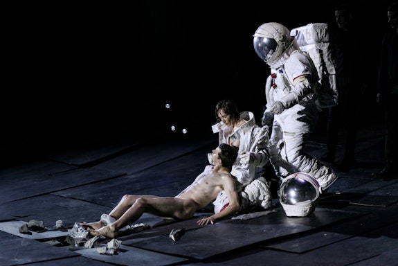An image from Dimitris Papaioannou's production of <em>The Great Tamer</em>. Photo: Julian Mommert. 