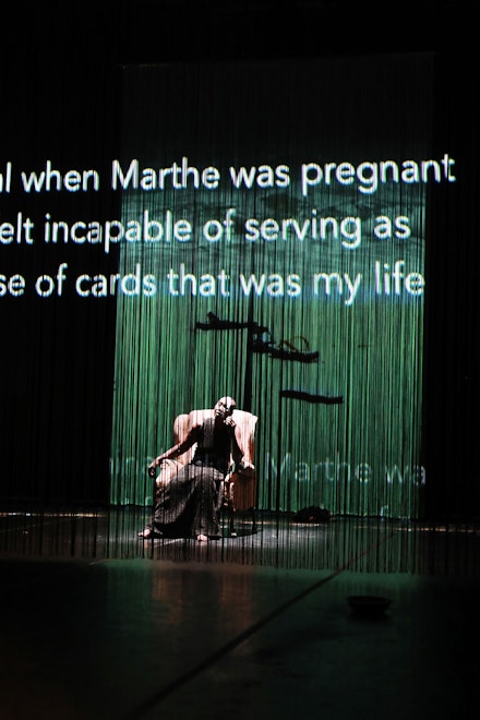 An image from Dimitris Papaioannou's production of The Great Tamer. Photo: Julian