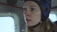 Deragh Campbell in Kazik Radwanski's <em>Anne at 13,000 ft</em>. Photo: Nikolay Michaylov. Courtesy the filmmaker.