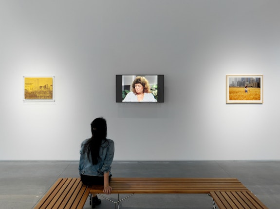 Installation view: <em>Agnes Denes:  Absolutes and Intermediates</em>, The Shed, New York, 2019. Photo: Dan Bradica. Courtesy the Shed.