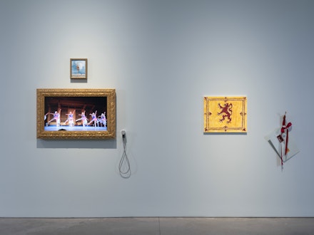 Installation view: <em>Karen Kilimnik</em>, 303 Gallery, New York, 2019. Photo: John Berens.