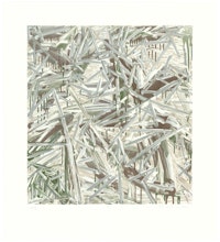 Julian Lethbridge, <em>Melrose Beach #5</em>, 2002. Lithograph in 6 colors on Coventry Rag, 30 1/4 x 27 1/2 inches. Courtesy ULAE.
