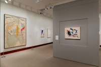 Exhibition View: <em>Helen Frankenthaler Prints: Seven Types of Ambiguity</em>. Courtesy The Art Museum, Princeton University.