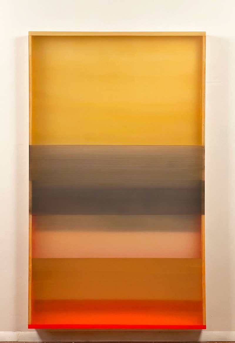 Heather Hutchison, <em>Down Under</em>, 2020. 72 x 43 x 4 inches. Courtesy the artist.