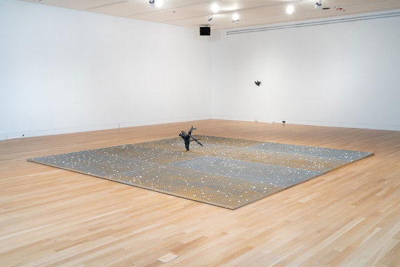 Installation view: <em>Harold Mendez: The years now</em>, Logan Center Gallery, University of Chicago, 2020. Installation view in the Logan Center Gallery, University of Chicago. Photo: Robert Chase Heishman.