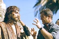 <i>James Caviezel and director Mel Gibson on the set of Newmarket’s 