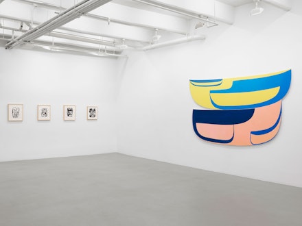 Installation view: <em>Joanna Pousette-Dart</em>, Lisson Gallery, New York, 2020. © Joanna Pousette-Dart. Courtesy Lisson Gallery.