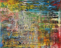 Gerhard Richter, <em>Abstract Painting</em>, 2016. Oil on canvas, 78 3/4 × 98 7/16 inches. Private Collection. © Gerhard Richter 2019.