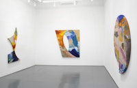 Installation view: <em>Pamela Jorden: Reflector</em>, Klaus Von Nichtssagend, New York, 2020. Courtesy the artist and Klaus von Nichtssagend Gallery.
