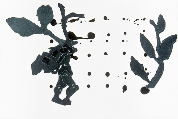 Jo Smail and William Kentridge, <em>Collaboration #10</em>, 2005. Mixed media on Paper, 15 x 22 inches. Courtesy Goya Contemporary, Baltimore.