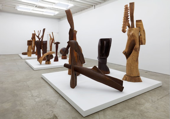 Installation view: <em>Thaddeus Mosley</em>, Karma, New York, 2020. Courtesy the artist and Karma, New York.