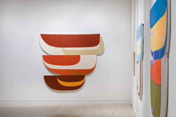 Installation view: <em>Joanna Pousette-Dart</em>, Locks Gallery, Philadelphia, 2020. Courtesy Locks Gallery.