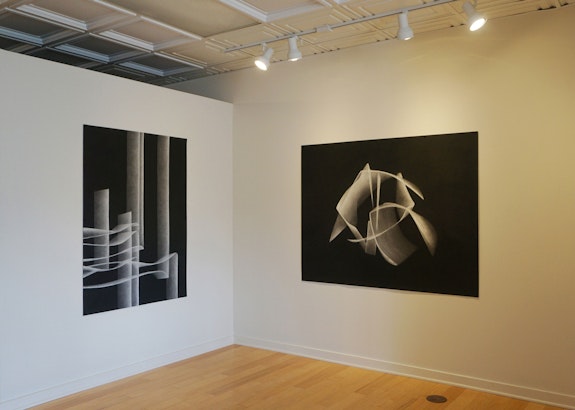 Installation view: <em>Taney Roniger: Never The Same River</em>, Corners Gallery, Ithaca, 2020<em>.</em> Courtesy the artist and Corners Gallery.