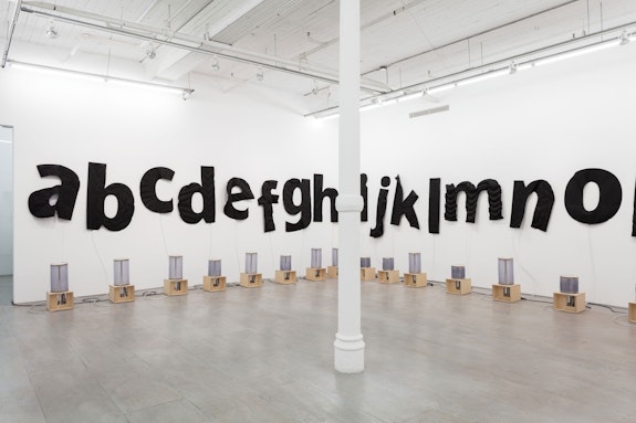 Antoine Catala, <em>alphabet</em> (detail), 2020. TPU-Polyester, vinyl tubing and ventilator pumps, dimensions variable. Courtesy the artist and 47 Canal, New York. Photo: Joerg Lohse.