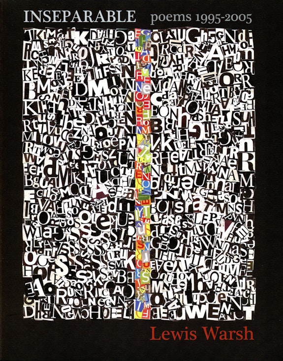 Cover of <em>Inseparable</em> (2008) with Lewis’s collage <em>Untitled</em> (2006)