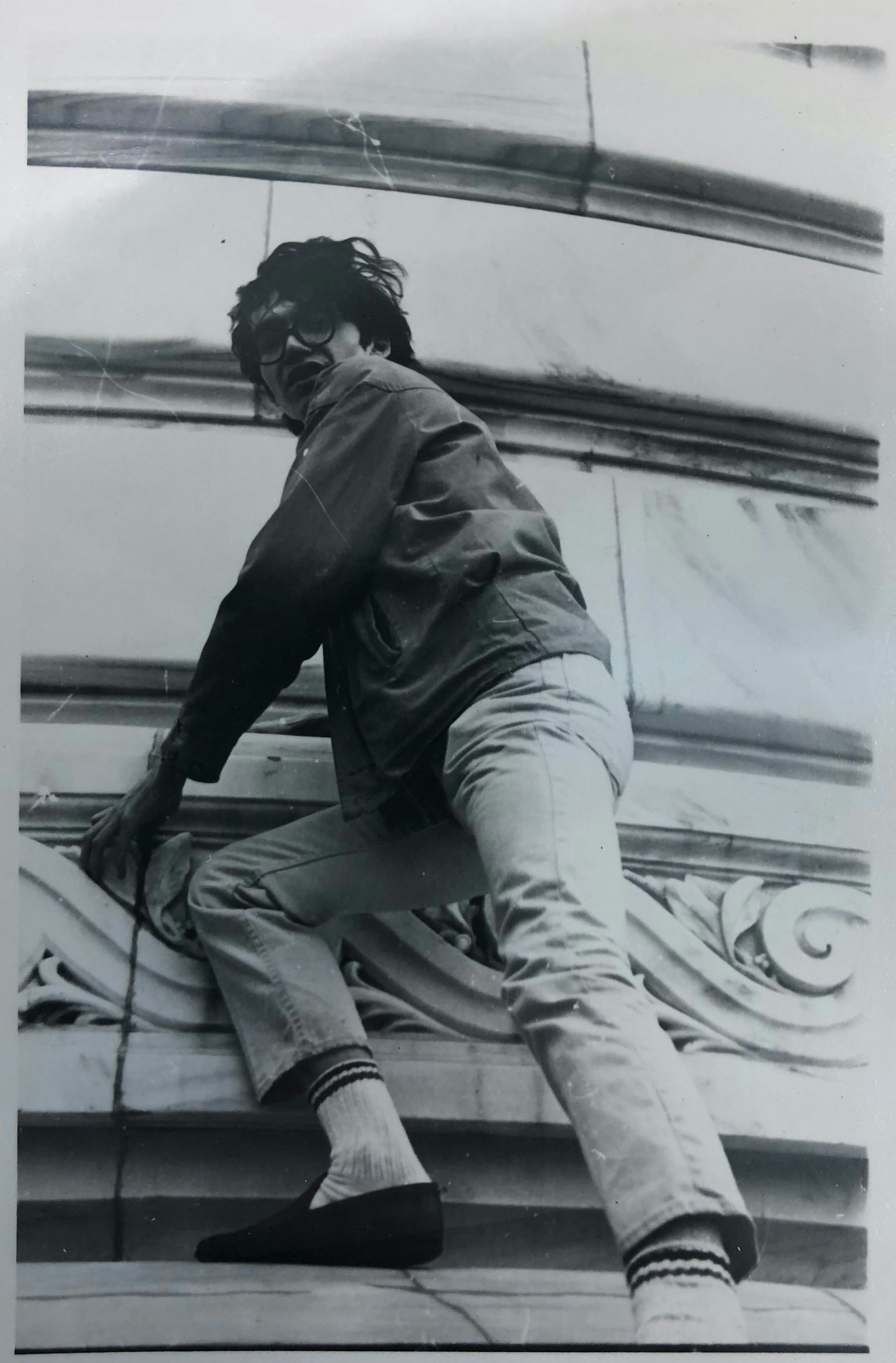 Photograph of Dick Gallup by Lorenz Gude, c. 1963-64, Raymond Danowski Poetry Library Collection, Stuart A. Rose Manuscript, Archives, and Rare Book Library, Emory University.