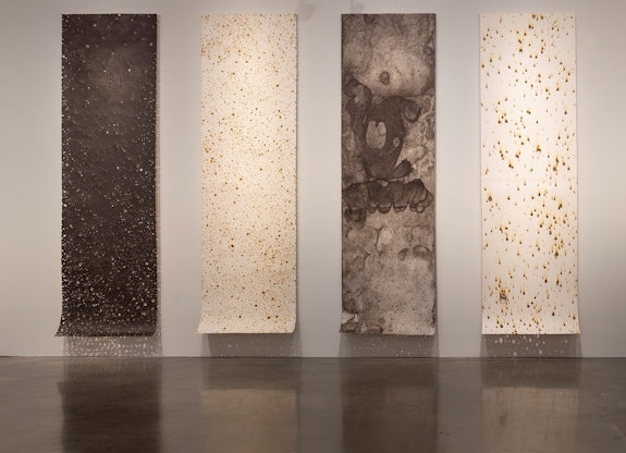 Lindy Lee, <em>Conflagrations</em> from the “End of Time,” 2011. Paper. Courtesy the artist and Museum of Contemporary Art Australia, Sydney. © the artist. Photo: Jessica Maurer.