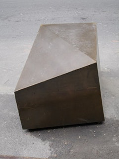 Donald Judd, Ceremonial Roadblock Sculptures.