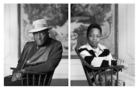 Dawoud Bey, <em>Fred Stewart II and Tyler Collins</em>, from the series “The Birmingham Project,” 2012. Archival pigment prints mounted on Dibond, 40 x 64 inches. © Dawoud Bey. Courtesy Rena Bransten Gallery, San Francisco, CA and Rennie Collection, Vancouver.
