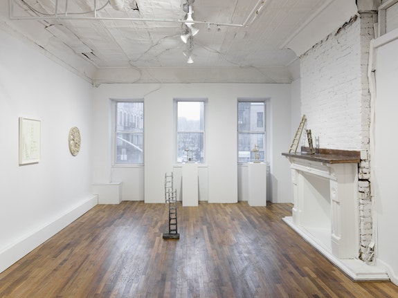 Installation view: William Corwin: <em>Green Ladder</em>, Geary Contemporary, New York, 2021. Courtesy Geary Contemporary.