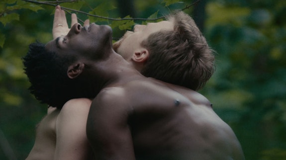 <em>Are You Lonesome Tonight</em>, a film by Stephen Petronio, directed by Stephen Petronio and Blake Martin. Dancers Nicholas Sciscione and Lloyd Knight.