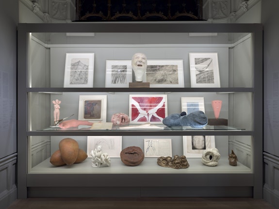 Installation view: Louise Bourgeois: Freud's Daughter, The Jewish Museum, New York, 2021. Photo: Ron Amstutz. © The Easton Foundation/Licensed by VAGA at Artists Rights Society (ARS).