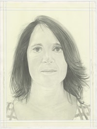 Francesca Pietropaolo. Pencil on Paper by Phong H. Bui. 