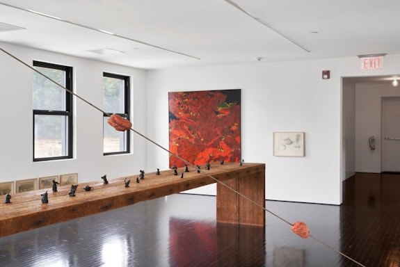 Installation view: <em>Paul Thek: Interior / Landscape</em>, The Watermill Center, New York, 2021. © Martyna Szczesna. Courtesy The Watermill Center. 