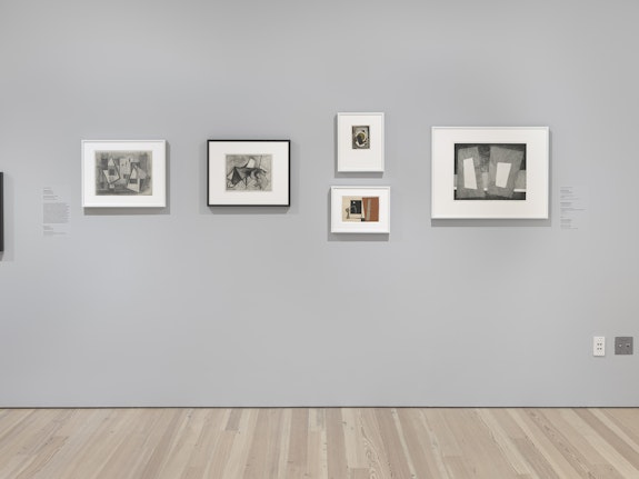 Installation view:<em> Labyrinth of Forms: Women and Abstraction</em>, <em>1930–1950</em>, Whitney Museum of American Art, New York,2021–2022. Photo: Ron Amstutz.