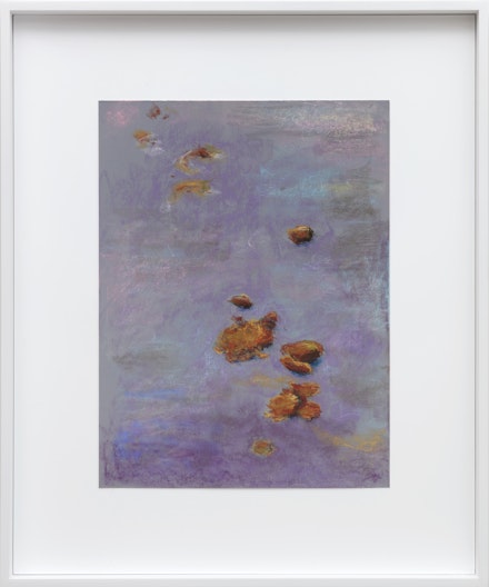 John Kelsey, <em>Enigma 1</em>, 2021. Pastel on paper in artist’s frame, 23 3/5 x 19 3/5 inches.