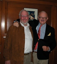 Jonathan Fineberg with Bob Thompson.