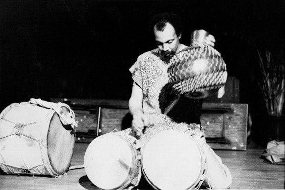 Milford Graves, NY, 1987. Photo: Lona Foote. Courtesy the Photo Estate of Lona Foote.