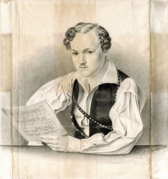 August Hoffman, portrait of Georg Büchner, 1833.