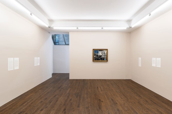 Installation view: <em>No Tears: In Conversation with Horace Pippin</em>, the Artist’s Institute, New York, 2021–22. Courtesy the Artist’s Institute. 