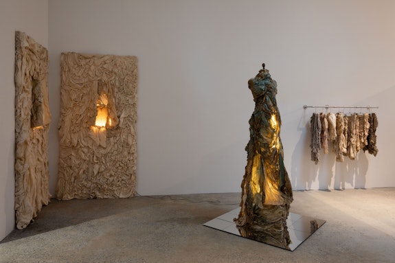 Installation view: <em>Colette Lumiere; Notes on Baroque Living: Colette and Her Living Environment, 1972–1983</em>, Company Gallery, New York, 2021. Courtesy the artist and Company Gallery.