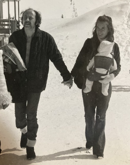 Susie Flato, Sylvère Lotringer, and Mia Lotringer Marano, ca. 1974.