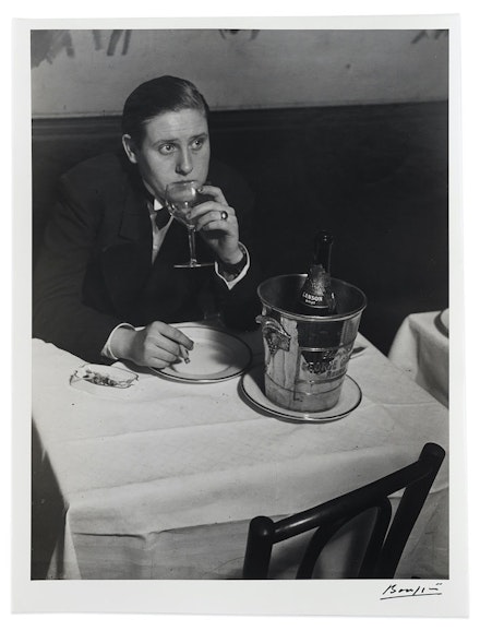 Brassaï, <em>Au Monocle, Jeune invertie</em>, 1932. © 2022 Estate Brassaï– RMN-Grand Palais. Courtesy Marlborough Gallery, New York. Photo: Pierre Le Hors.
