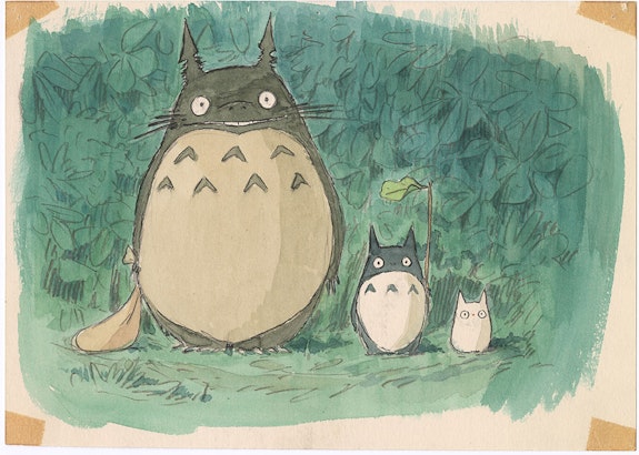 Imageboard,<em> My Neighbor Totoro </em>(1988), Hayao Miyazaki, © 1988 Studio Ghibli