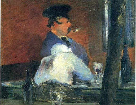 Édouard Manet, <em>Le Bouchon (La Guinguette)</em>, 1878–79. Pushkin Museum, Moscow.
