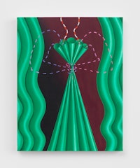 Sascha Braunig, <em>Study for “Medusa”</em>, 2021. Oil on linen over panel, 14 x 11 1/4 inches. Courtesy Magenta Plains, New York.
