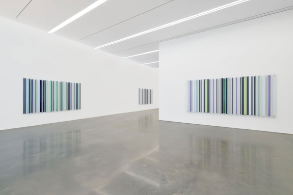 Installation view: <em>Robert Irwin: New Work</em>, Pace, New York, 2022. Courtesy Pace Gallery. 