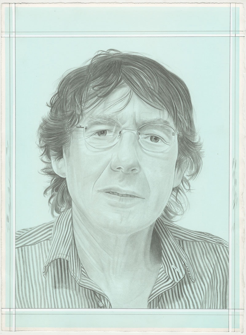 Portrait of Charles Ray. Pencil on Paper by Phong H. Bui.