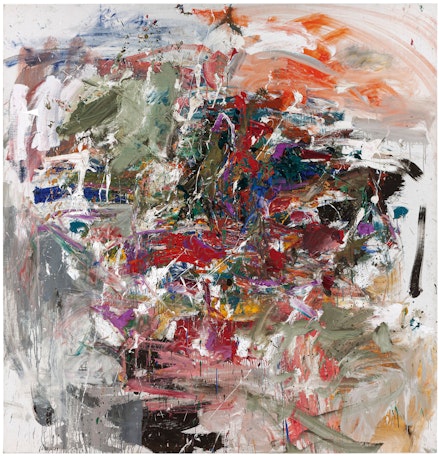 Joan Mitchell, <em>Mud Time</em>, 1960. Private Collection. Courtesy McClain Gallery. © Estate of Joan Mitchell.